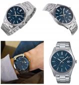 ZEGAREK MĘSKI CASIO MTP-VD03D datownik stalowy + BOX + GRAWER