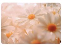 Podkładka mata na stół dwustronna korkowa laminowana 39x28,5 cm stokrotki