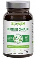 Biowen Berberine Complex+ 510mg 60 kapsułek MORWA BIAŁA BERBERYS Berberyna