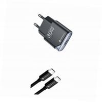 Ładowarka slim GaN 30W wejście USB-C z kablem 1,5m do iPhone 15 Pro