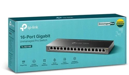 Switch TP-LINK TL-SG116E 16 portów gigabitowych na Arena.pl