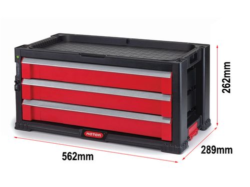 Regał narzędziowy 3 szuflady Tool Chest KETER na Arena.pl