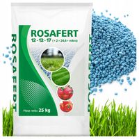 NAWÓZ DO TRAWY 25kg COMPLEX BEZCHLORKOWY do TRAWNIKA GRANULOWANY ROSAFERT