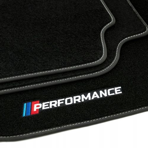 Dywaniki welurowe LOGO M BMW 1 E87 2004-2011 na Arena.pl