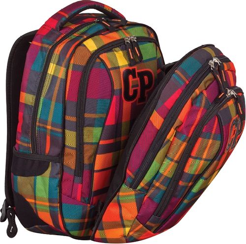 COOLPACK PLECAK MŁODZIEŻOWY 2W1 COMBO SUNSET CHECK 2017 na Arena.pl