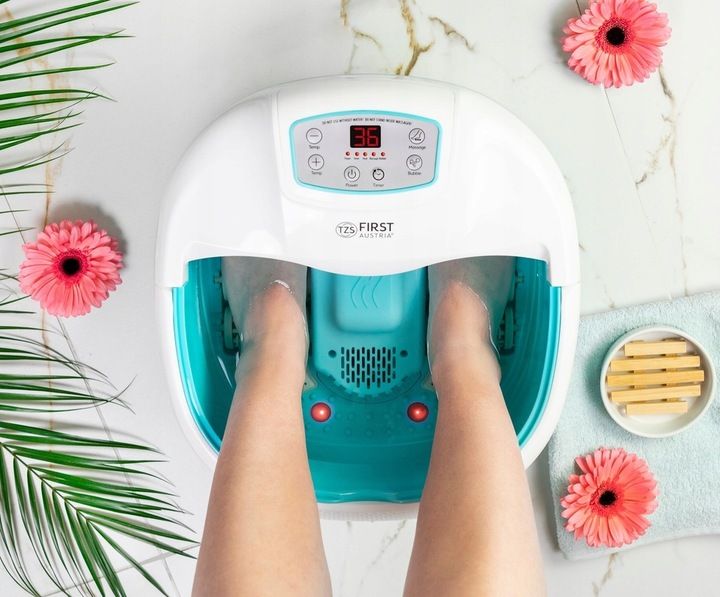 Masażer do stóp wodny AUTOMATYCZNE ROLKI WIBRACJE FIRST AUSTRIA zdjęcie 4