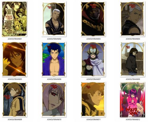 Plakat Wolf’s Rain DO WYBORU na Arena.pl