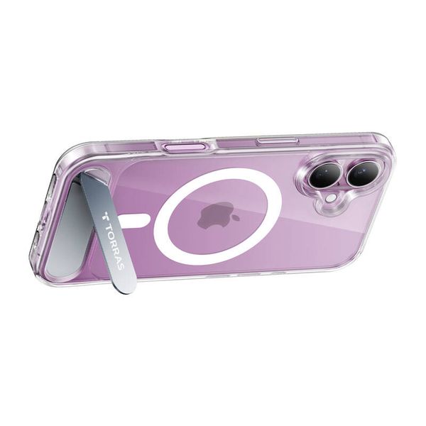 etui torras pstand series do iphone 16 plus (transparentne) zdjęcie 3