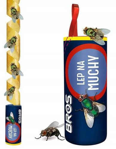 bros - lep okrągły na muchy - 10 szt. na Arena.pl