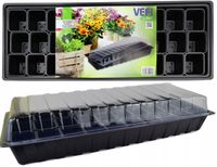 Mini Szklarenka Inspekt Szklarnia 30 komórek MS2 Duża Vefi 60x22cm rozsiew