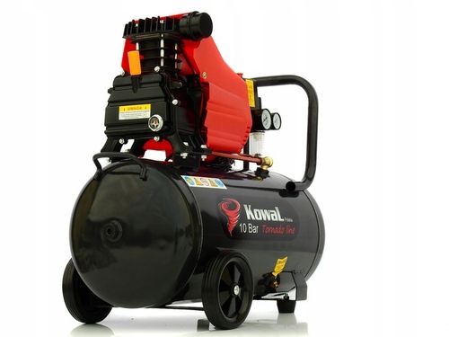 PROFESJONALNY 12Bar KOMPRESOR 50L olejowy tłokowy sprężarka pompa powietrza na Arena.pl