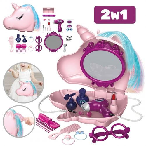 VIGA Zestaw Biała Toaletka + Akcesoria Jak z Salonu na Arena.pl