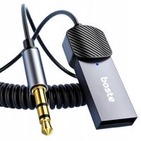 BOSTE TRANSMITER SAMOCHODOWY ODBIORNIK DŹWIĘKU BLUETOOTH AUX USB DO AUTA