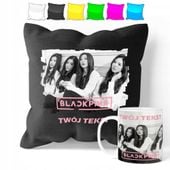 ZESTAW: KUBEK + POSZEWKA - BLACKPINK KPOP - PREZENT WIELE WZORÓW + IMIĘ
