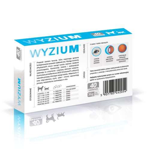 Witazium (oczy) pies/kot 40 tabl. na Arena.pl