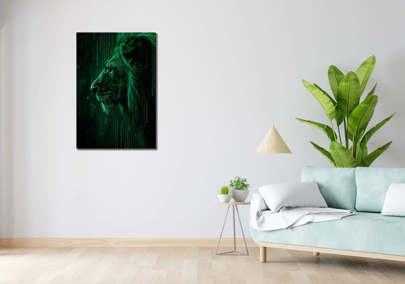 Obraz 60x90cm Kod Siły zdjęcie 2