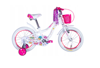 ROWER ROWEREK 16 CALI DZIECIĘCY BEZPIECZNY DLA DZIEWCZYNKI NA PREZENT