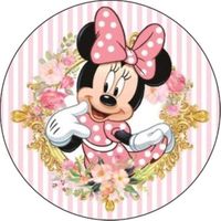 Opłatek na tort Urodziny Myszka Miki Mini Myszki Roczek