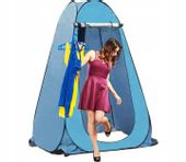 NAMIOT PLAŻOWY KEMPINGOWY WC PRZEBIERALNIA KABINA PRZENOŚNA TOALETA