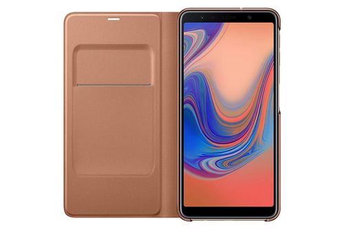 Samsung Wallet cover do Galaxy A7 - GOLD na Arena.pl