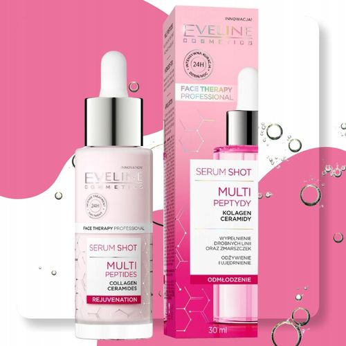 Eveline multipeptydowe serum shot przeciwstarzeniowe do twarzy 30 ml na Arena.pl