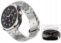 BRANSOLETA PASEK TYTANOWY DO SAMSUNG GALAXY WATCH 47MM + SZKŁO HARTOWANE