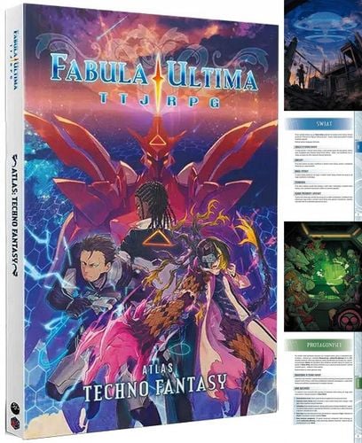 Fabula Ultima: Atlas Techno Fantasy BLACK MONK na Arena.pl