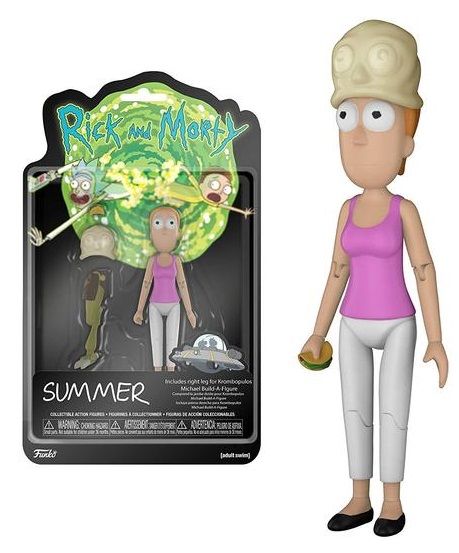 funko action figure rick & morty summer 11cm zdjęcie 1