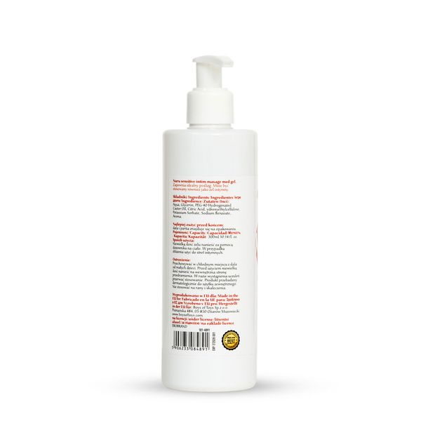 Lubrykant Do Masażu Nuru - Mylove Nuru Sensitive Intim Masage Gel 300 Ml zdjęcie 3
