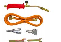 PALNIK GAZOWY UNIWERSALNY LUTOWANIA PODGRZEWANIA ZGRZEWANIA 3 DYSZE LAMPA