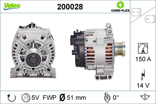 Alternator VALEO 200028 na Arena.pl