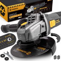 Szlifierka kątowa DIAX 900W regulacja obrotów 10 tarcz 125mm Humberg HM-410