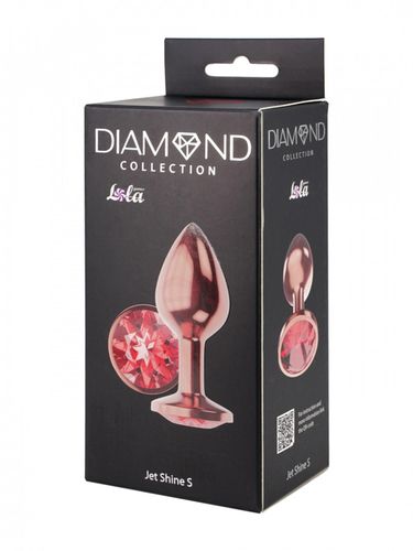 plug-butt plug diamond ruby shine s rose gold na Arena.pl