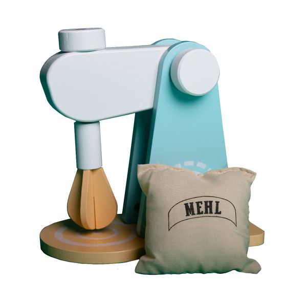 ROBOT KUCHENNY DREWNO MIKSER DLA DZIECI AGD DOM zdjęcie 10