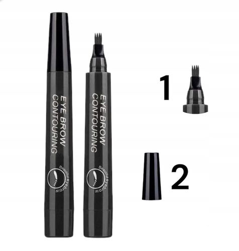 KREDKA DO BRWI MARKER EYEBROW CZARNY WODOODPORNY na Arena.pl