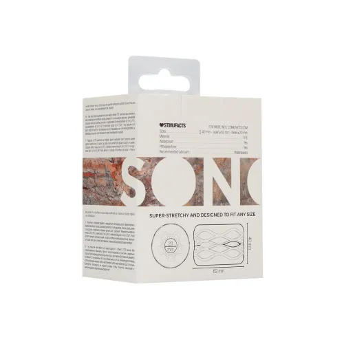 sinner gear no.93 elastyczna osłona intymna ze stoperem, tpe, 4 cm na Arena.pl