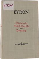 Używana książka Byron Wędrówki Childe Harolda, Dramaty 1955