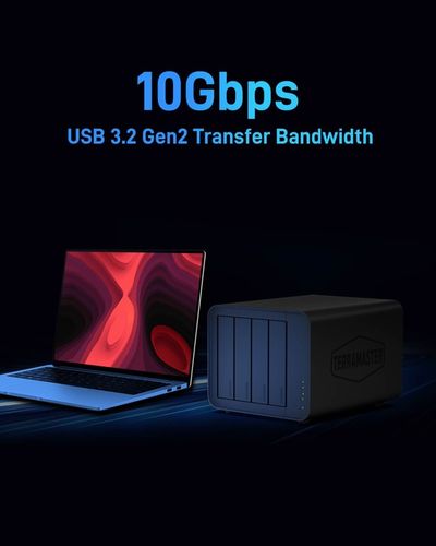 Obudowa dysku 3,5" D8 Hybrid TerraMaster USB3.2 typu C 10 Gb/s na Arena.pl
