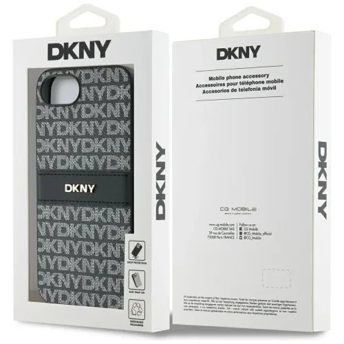 etui dkny repeat texture pattern with tonal stripe na iphone 16e na Arena.pl