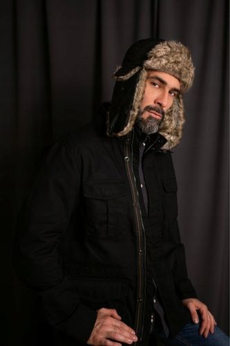 Czapka uszanka Syberia - uszatka chroniąca uszy, pilotka Czarny na Arena.pl