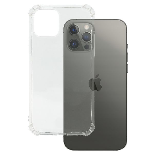 Back Case ANTI SHOCK 0,5mm do IPHONE 12 PRO MAX PRZEZROCZYSTY zdjęcie 1