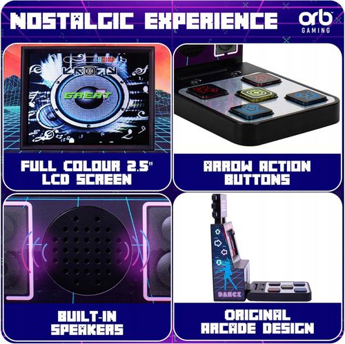Przenośna mini konsola Orb Retro Mini FingerDance Arcade Machine na Arena.pl