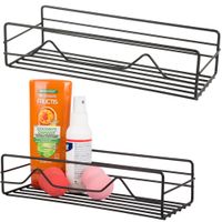 Półka łazienkowa do łazenki pod prysznic prysznicowa loft wisząca metalowa — Wielokolorowy