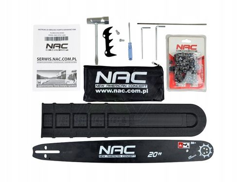 NAC CST61-50AC PIŁA ŁAŃCUCHOWA SPALINOWA 3,9 KM PROWAD. 51 CM na Arena.pl