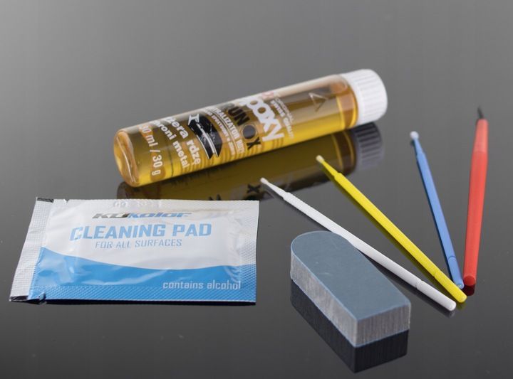 FixPro LAKIER SAMOCHODOWY VOLKSWAGEN VW L0K1 ZAPRAWKA ZESTAW BRUNOX 50ml zdjęcie 3