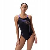 Strój kąpielowy jednoczęściowy damski na basen Speedo Logo Medalist r.D38