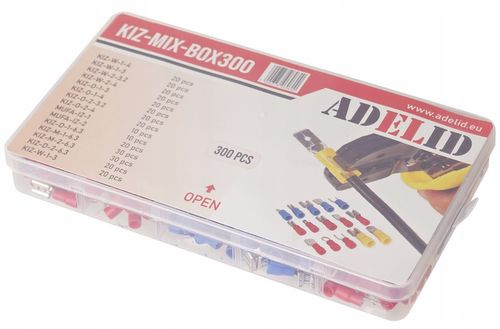 SZCZYPCE ZACISKARKA ZESTAW TULEJEK KONEKTORÓW 300 na Arena.pl