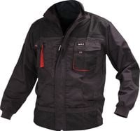BLUZA ROBOCZA BASALT XL CZARNO CZERWONA 8 KIESZENI WENTYLACJA ZAMEK YATO