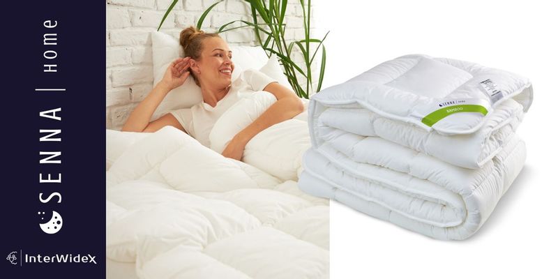 Kołdra całoroczna 155x200cm BAMBOO | Senna Home zdjęcie 4