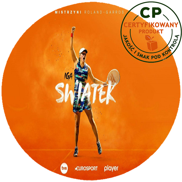 Opłatek na tort Iga Świątek zdjęcie 1